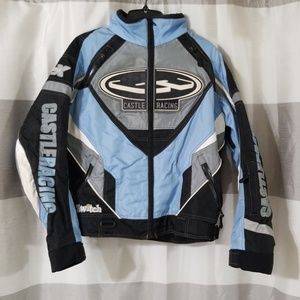 Castle racing women's motorcycle jacket small